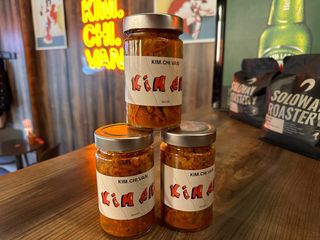 Кім Чі баночка