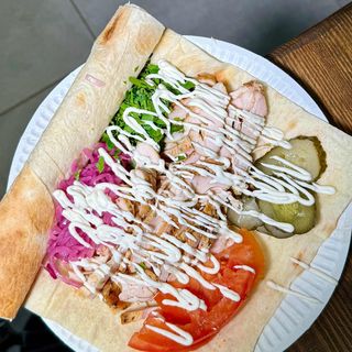 Доставка Відкрита Шаурма з телятиною