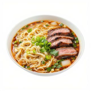 Sopa De Tallarines Con Costilla De Cerdo