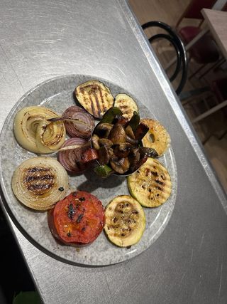 Verduras a la plancha 