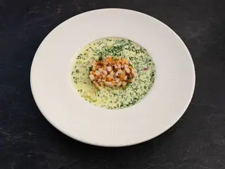 Окрошка з креветками (350g)