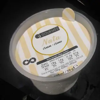Gelado Copo Nata Gourmês 50g