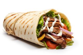Piadina kebab