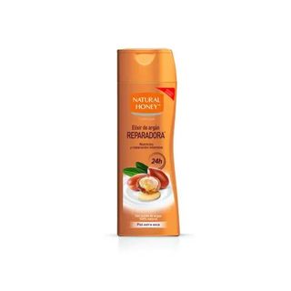 Crema Corporal Reparadora Elixir de Argán Natural Honey 330 Ml.