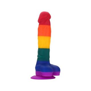 Dildo Colourful Con Ventosa