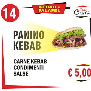 Panino kebab 