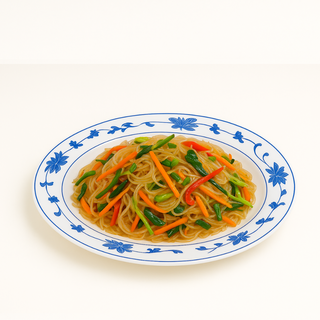 Stakleni rezanci s povrćem