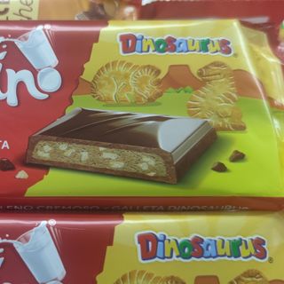 Tableta Nestlé extrafino DINOSAURUS