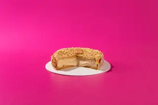 Tarta Pequeña Tostarica Con Nocilla Blanca