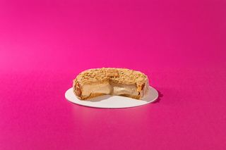Tarta Pequeña Tostarica Con Nocilla Blanca