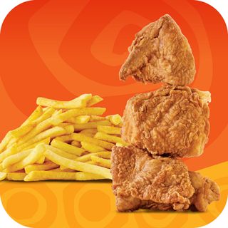 3 Piecer +  Regular Chips