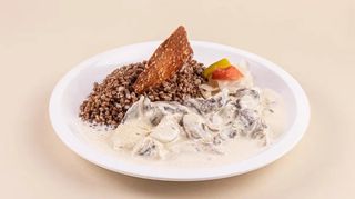 Бефстроганов с гречкой 1 пор Доставка