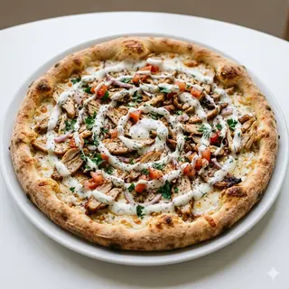 Pizza De Shawarma (30 Cm. Aprox.)