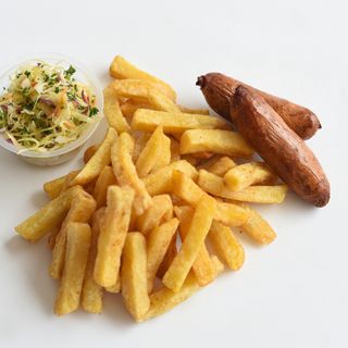 Chips & Sausages (2 Pcs)