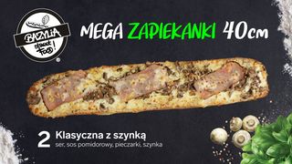 Zapiekanka Klasyczna z szynką