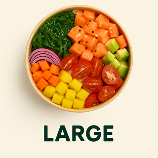 Componi il tuo poke  large con 3 proteine