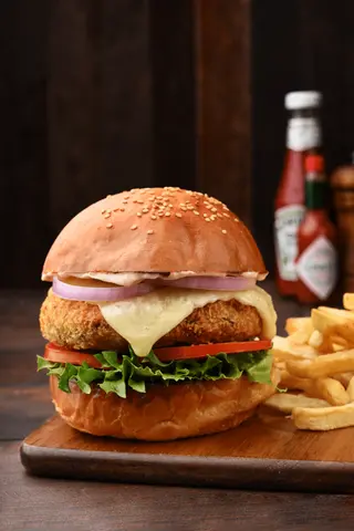 Veggie Cheese Burger 