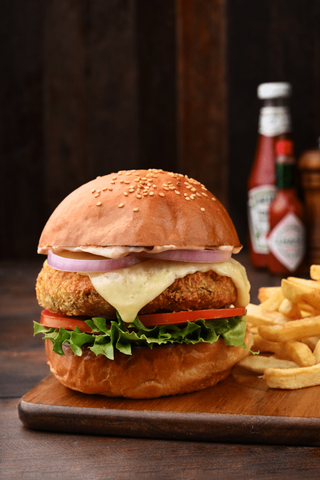 Veggie Cheese Burger 