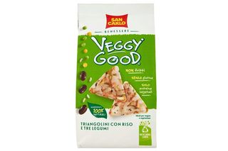 Triangolini con riso e tre legumi