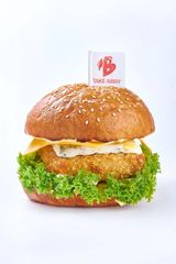 Cheese burger меню 280г/100г/30г