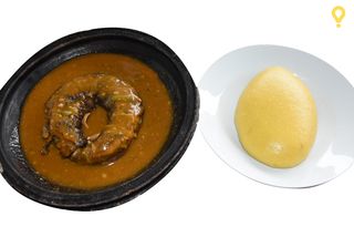 Foutou Sauce Gouagouassou 