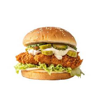 Burger de pui crispy