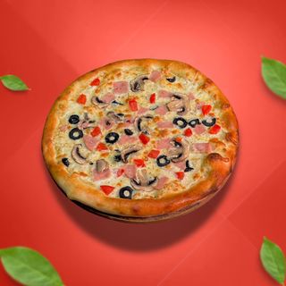 Пицца с ветчиной 