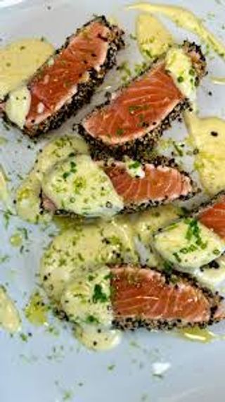 Tataki salmone