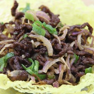 Shredded Beef With Onion Dry