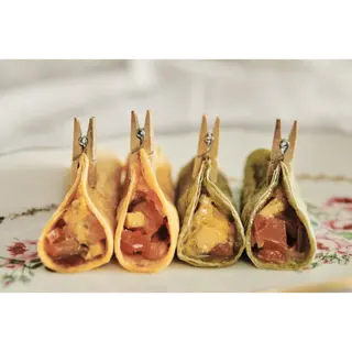 Mini taco mexicano de pollo (10 unidades)