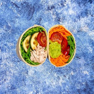 The guacamole wrap