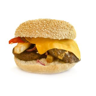 Dublu cheeseburger Vita