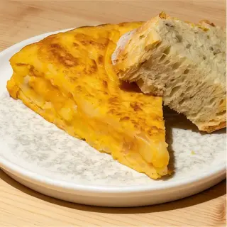 Porcion de tortilla