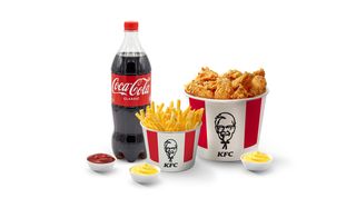 9 Крылышек + 9 Стрипсов Комбо