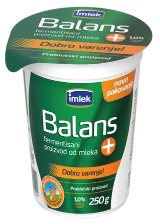 Balans + fermentisani proizvod 1% 250g Imlek