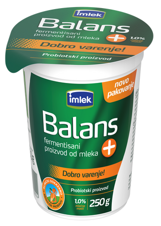 Balans + fermentisani proizvod 1% 250g Imlek