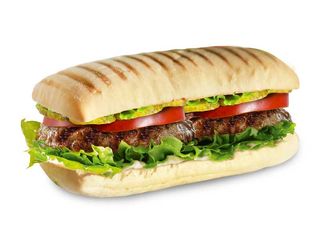 Панини с котлетой