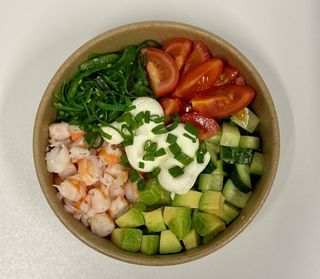 Боул з креветкою