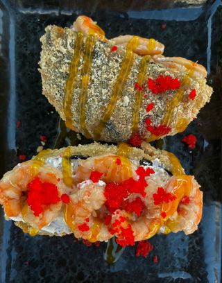 Суші- бургер з креветкою (365г)