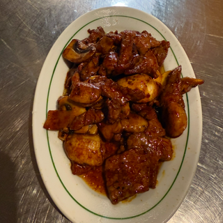 Ternera Con Champiñones