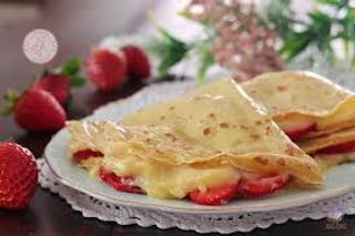 Crema pasticcera e fragole