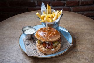 Truffle Burger & Fries