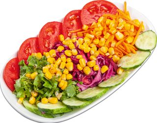 Салат из зелени