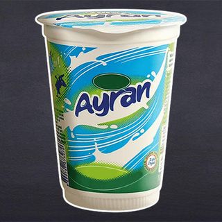 Айран в стаканчике