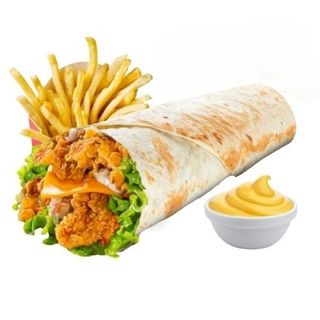 Twister Spicy Avec Frites