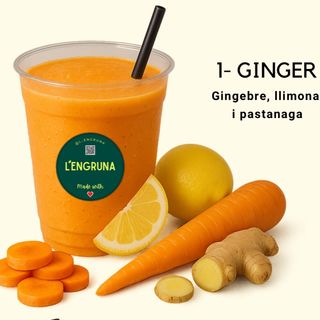SMOOTHIE GINGER 440ml.