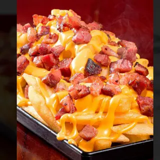 Batata Com Bacon E cheddar