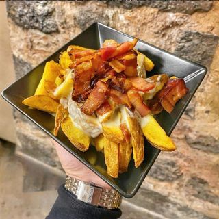 Patate fresche taleggio e bacon