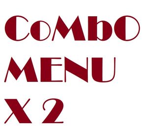 Combo Menu x 2 