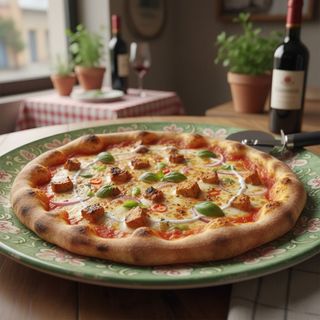 Chicken Tikka Pizza